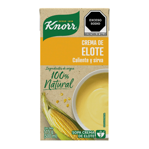 Knorr Crema de Elote 100% Natural 500 ml