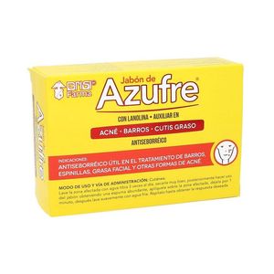 Jabón de Azufre Grisi con Lanolina 100 g