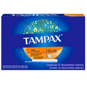 Tampax Super Plus Tampones 10 Pz