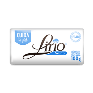 Lirio Jabón en Barra Neutro 100 g