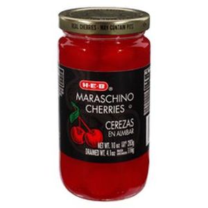 HEB Cerezas Maraschino en Almíbar 283 g