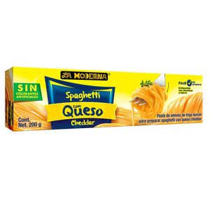 la Moderna Pasta Spaghetti con Queso 200 g