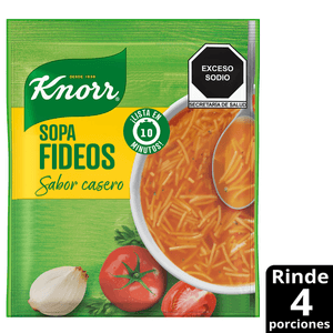 Sopa de fideo con tomate Knorr 95 g