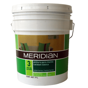 Meridian Pintura Vinil Acrílica Hogar Calidad 3 19 L