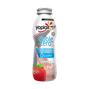 Yoplait Yogurt Doble Cero Fresa 242 g