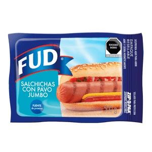 Fud Salchicha Jumbo de Pavo 500 g