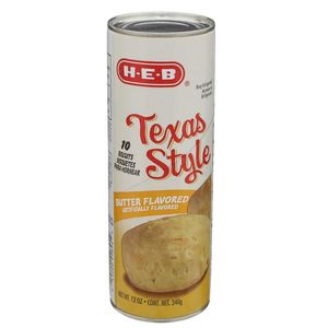 HEB Bisquet Estilo Texano Mantequilla 340 g