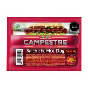 Parma Campestre Salchicha Hot Dog 500 g