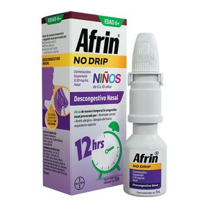 Afrin Lub Antigripal Infantil Oximetazolina 0.50 mg 20 ml