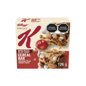 Barras de Cereal Special K Cosecha Roja 126 g