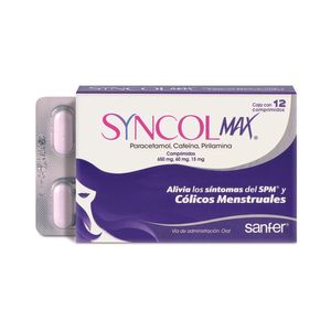 Analgésico Syncol Max 12 Pz