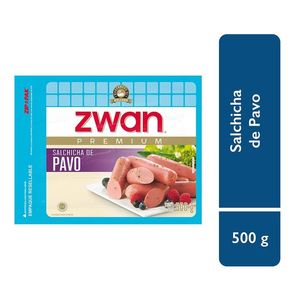 Zwan Salchicha de Pavo Premiun 500 g