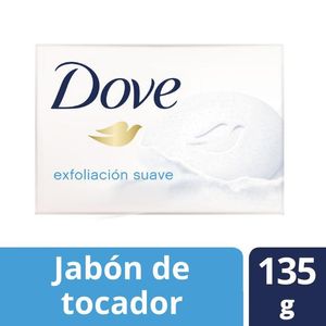 Dove Jabón en Barra Exfoliación Suave 135 g