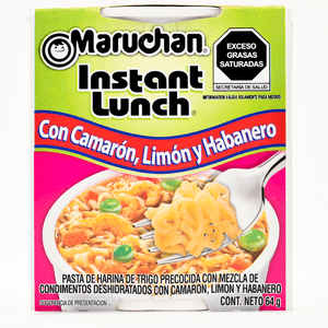 Maruchan Sopa de Camaron C/Limon Y Habanero 64 g