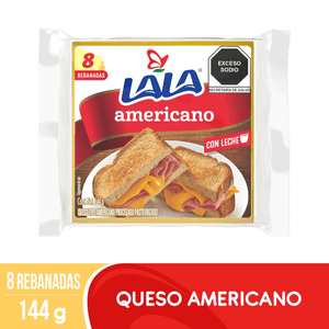 Lala Queso Fundido Tipo Americano 144 g