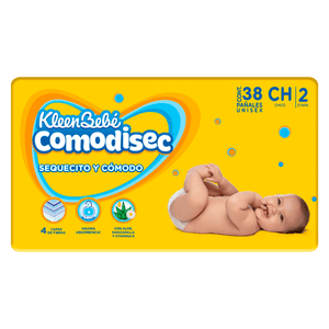 Pañales Comodisec Chico Et1 40 Pz