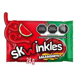 Skwinkles Salsagueti Sandía Dulces Enchilados 24 g