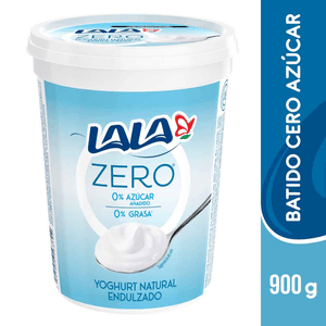 Lala Yogurt Batido Zero Natural 900 g