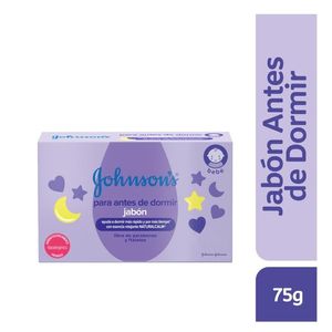 JOHNSON'S Jabón en barra para bebé antes de dormir 75 g