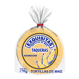 Tortilla de Maiz Amarilla Taquera 770 g