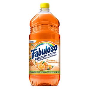 Palmolive Fabuloso Limpiador Líquido Antibacterial Naranja 1 L