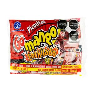 Goma de Almidón Sabor Mango Enchilado 50 Pz