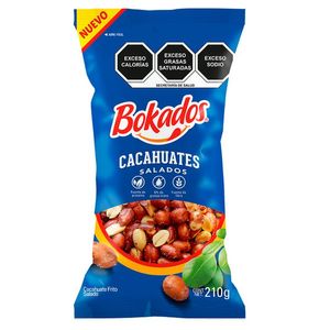 Bokados Cacahuates Salados 210 g