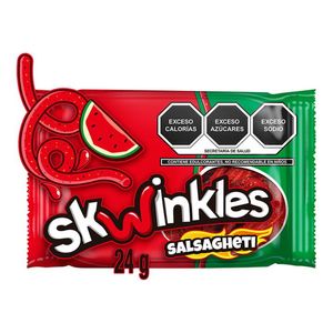 Skwinkles Salsagueti Sandía Dulces Enchilados 24 g