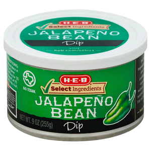 HEB Frijol Dip con Jalapeño 255 g