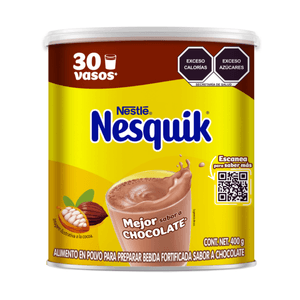 Alimento en Polvo Nesquik Sabor Chocolate 400 g