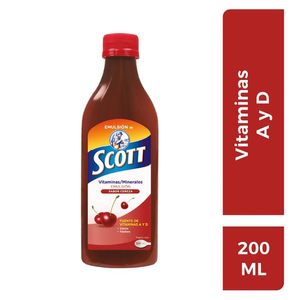 Emulsion de Scott Multivitamínico Cereza 200 ml