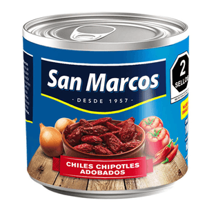 San Marcos Chile Chipotle Adobados Lata 100 g