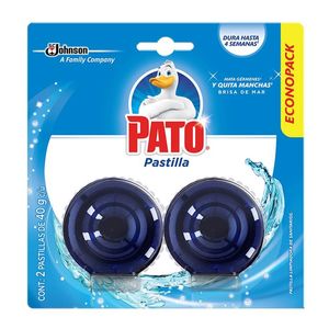 Pastilla Para Baño Pato Azul 2 unidades de 40 g