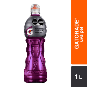 Gatorade Bebida Isotónica Sabor Uva 1 L