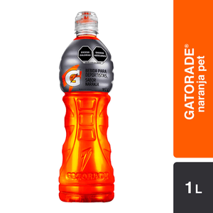 Gatorade Bebida Isotónica Sabor Naranja 1 L