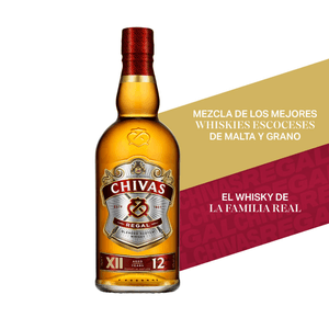 Whisky Chivas Regal 12 años 750 ml