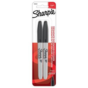 Marcador Sharpie Fino Negro con 2 pz