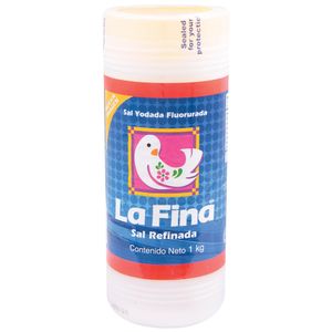 la Fina Sal Natural Yodada Fluorurada 750 g