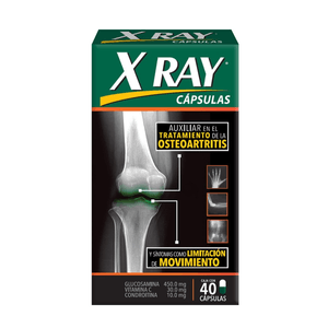 X Ray Analgesico Osteoartritis con 40 pz