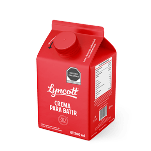 Lyncott Crema Para Batir Premium Regular 500 g