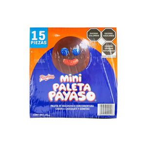 Mini Paleta Payaso 15 Pz