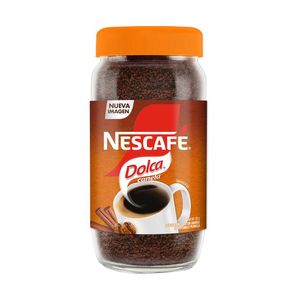 Café Soluble Nescafé Dolca con Caramelo y Canela Frasco 170 g