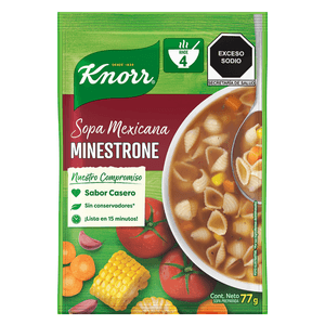 Knorr Sopa Mexicana Minestrone 77 g