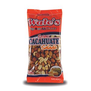 Wates Cacahuate Entero Salado Español 270 g