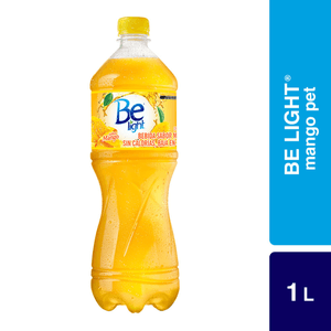 Be Light Agua Saborizada Mango 1 L