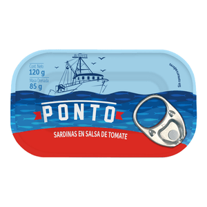 Ponto Sardinas Salsa Tomate 120 g