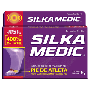 Silkamedic Antimicotico Para Pie De Atleta 15 g