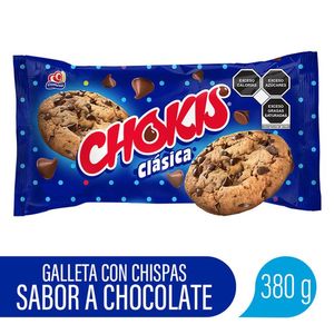 Galletas con Chispas de Chocolate Chokis Clásica 380 g