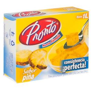 Pronto Gelatina en Polvo Piña 84 g