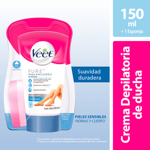 Ducha depilatoria Piel Sensible 150 ml